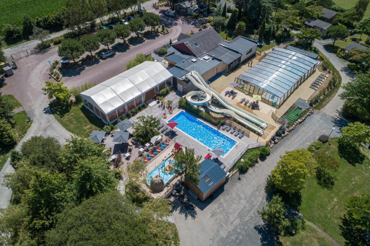 Maeva Respire Cottage De Broceliande Caro  エクステリア 写真